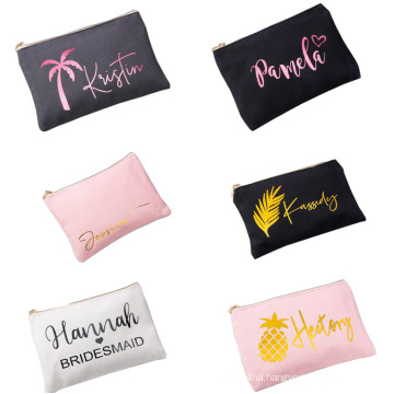 Custom beauty totes cosmetic makeup bags